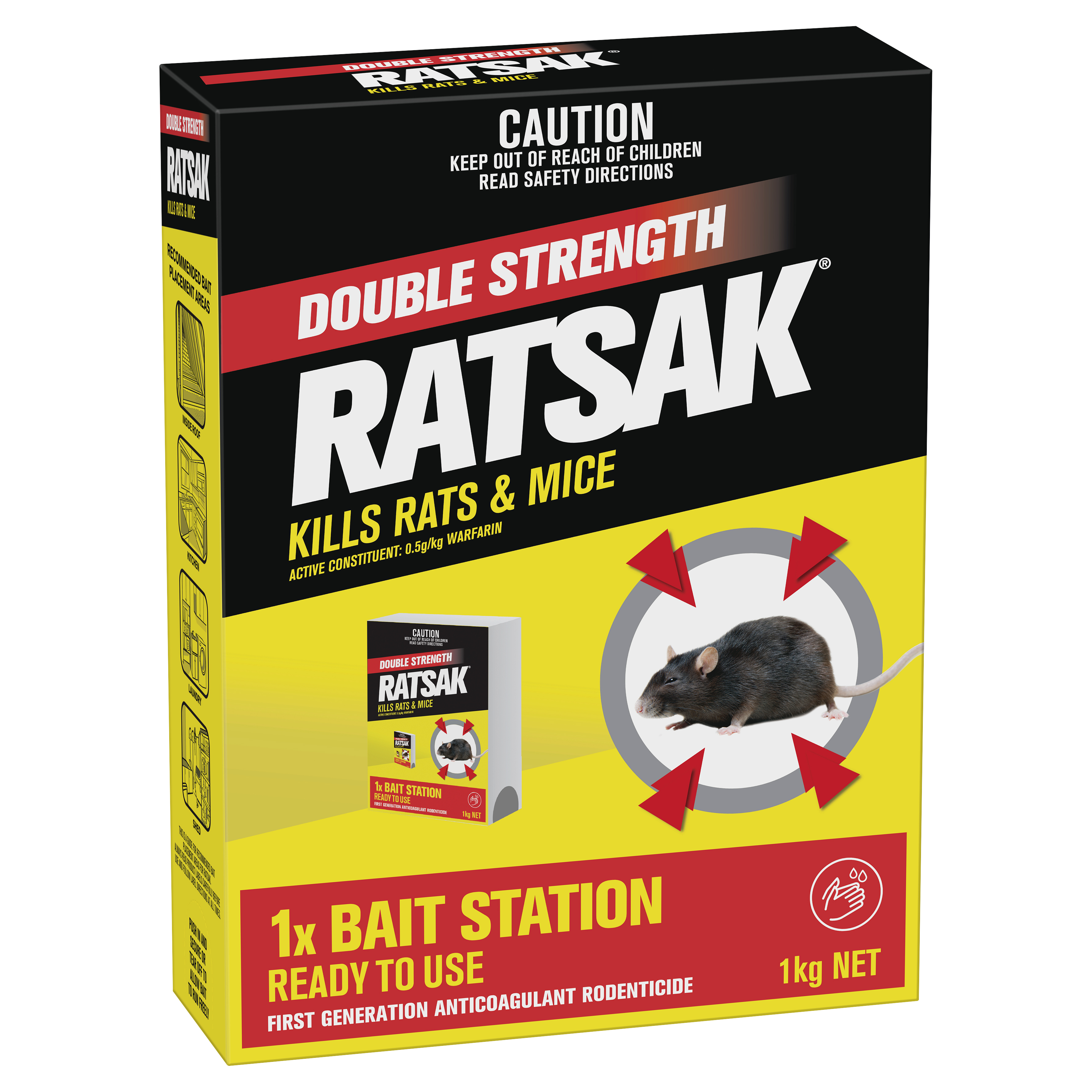 RATSAK Electronic Mouse Trap