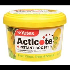 Yates 500g Acticote + Instant Booster Controlled Release Fertiliser for Fruit, Citrus, Trees, Shrubs