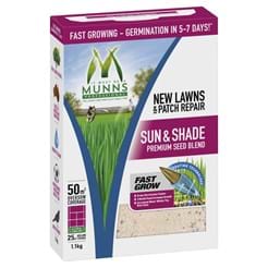 Munns Professional 1.1kg Sun & Shade Lawn Seed