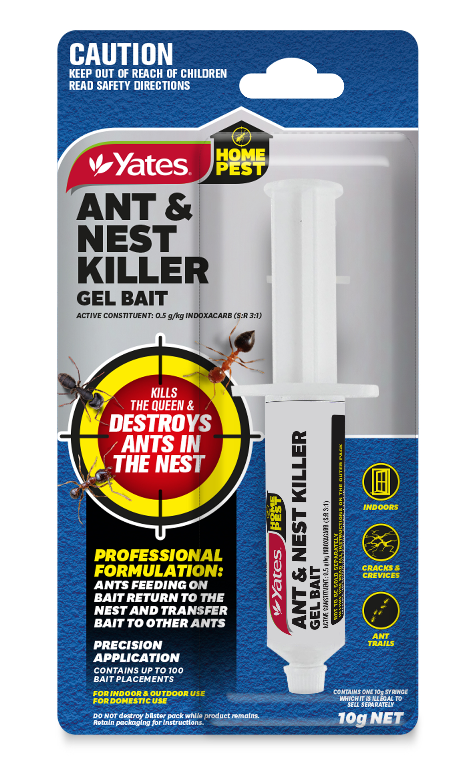 Yates 10g Home Pest Ant & Nest Killer Gel Bait