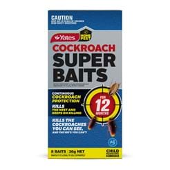 Yates Home Pest Cockroach Super Baits - 8pk
